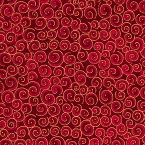 Spirals - Red