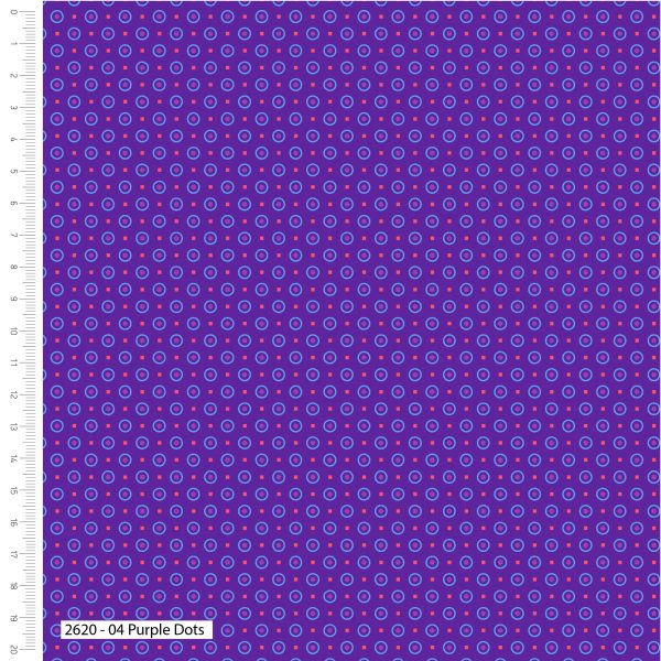 Makoti - purple dots