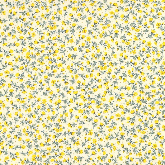 Floral sprig - lemon