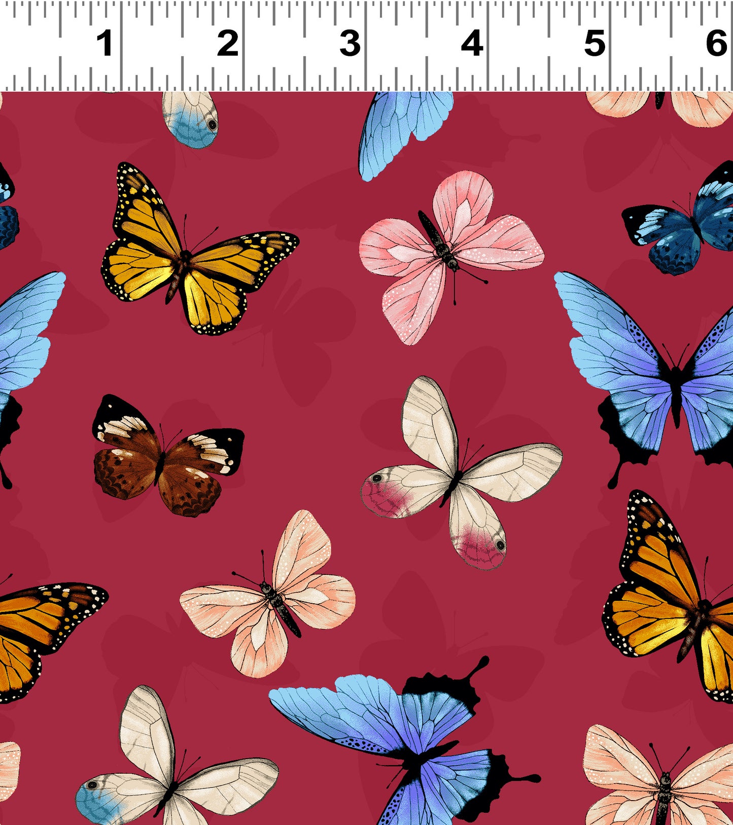 Canto - Butterflies on Red