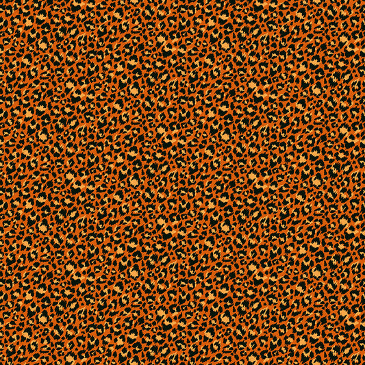 Jewel Tones - Orange Leopard