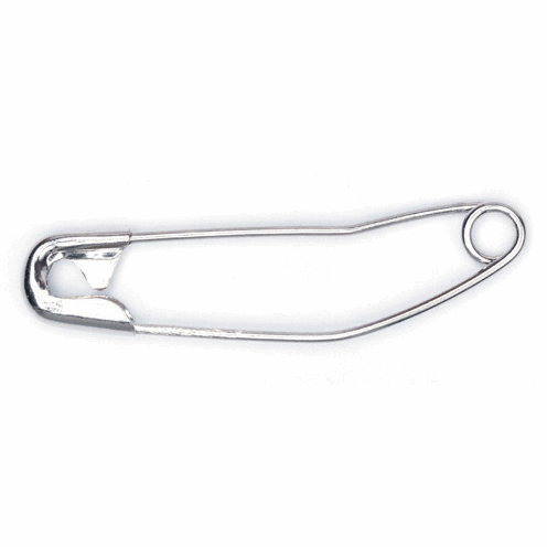 Hemline Curved Safety Pins 38mm