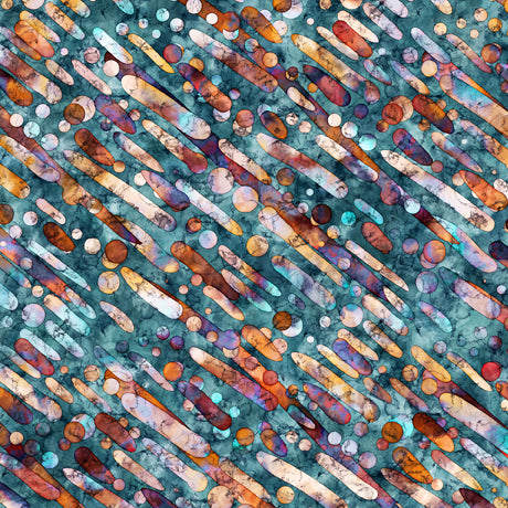 Elementals - Diagonal Dots - Bronze