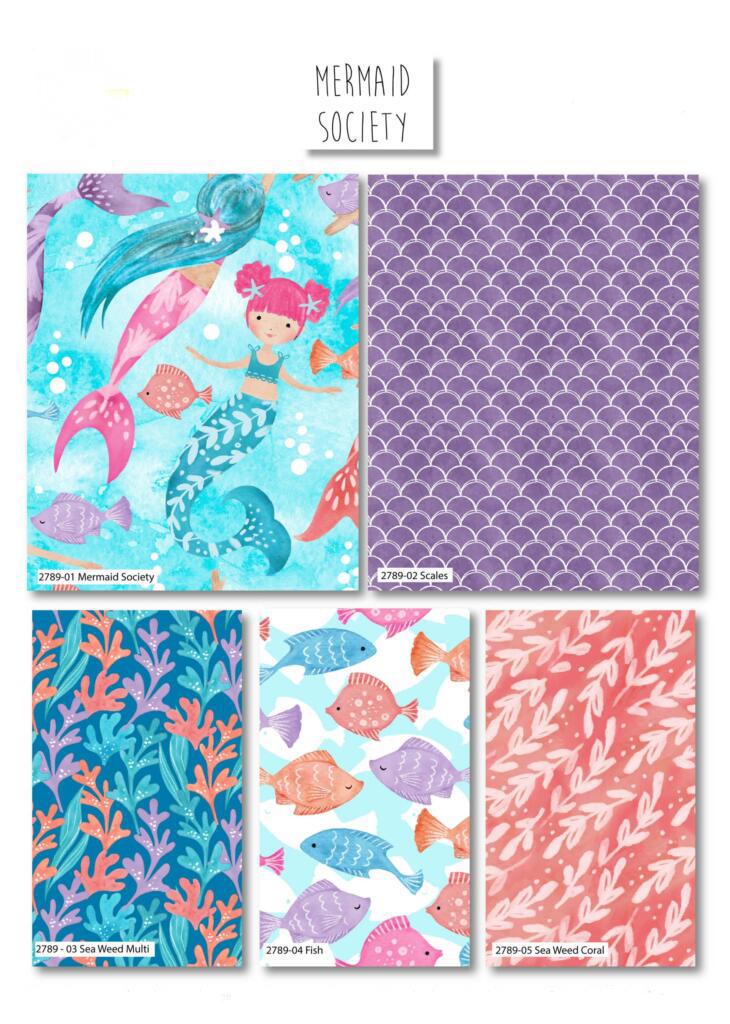 Mermaid Society Fat Quarter Bundle