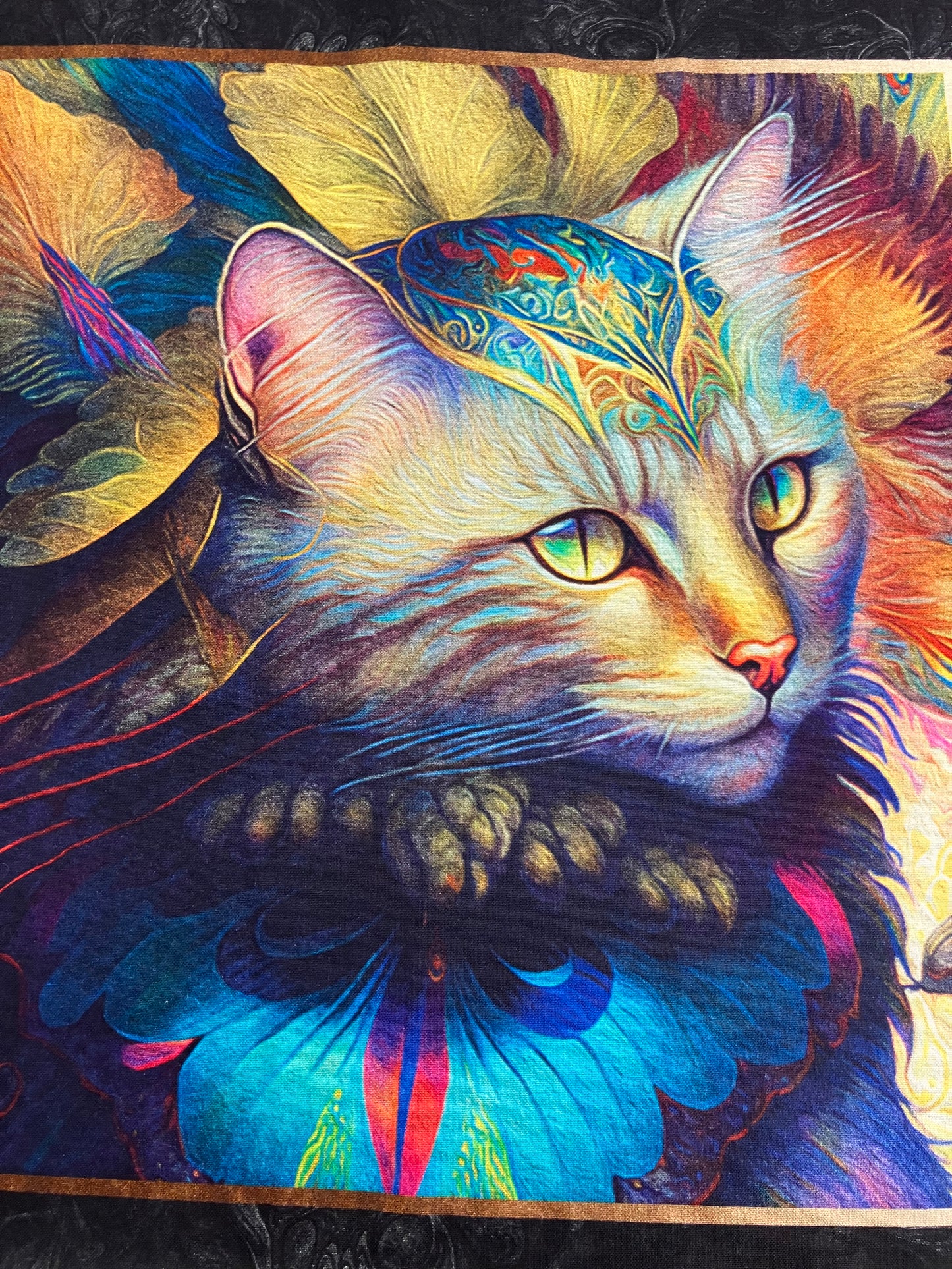 Feline Fantasia - Cotton Panel