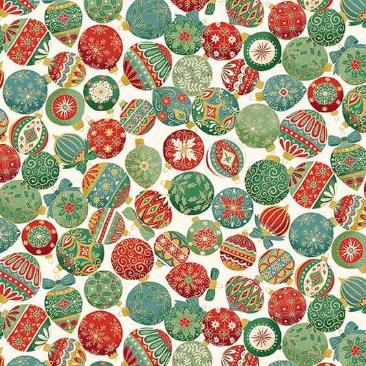Adorn Ornament Bauble Cream