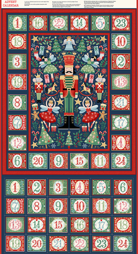 Nutcracker Advent Calendar - Green