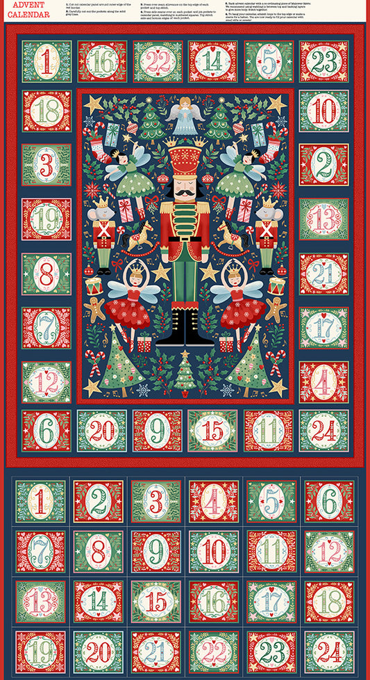 Nutcracker Advent Calendar - Green