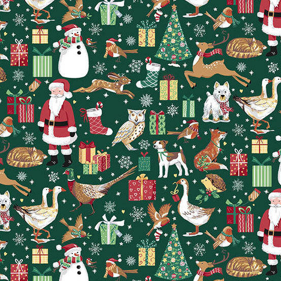 Country Christmas - Friends - Green