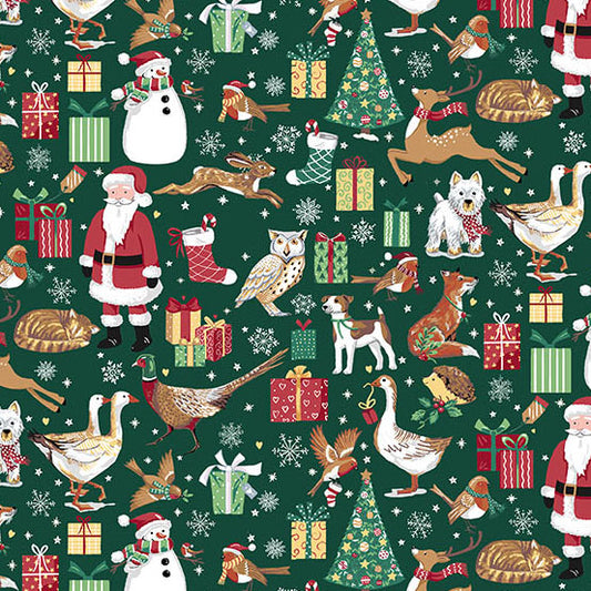 Country Christmas - Friends - Green