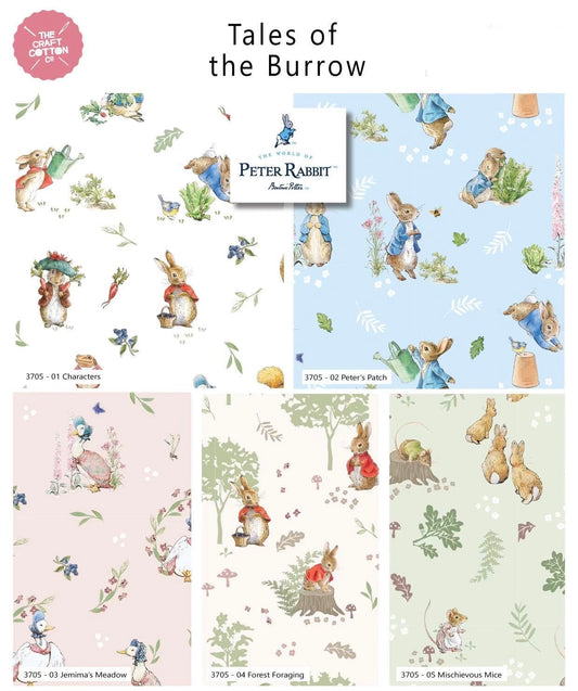 Tales From The Burrow - Fat Quarter Bundle