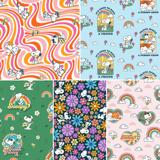 Snoopy Groovin’ - Fat Quarter Bundle