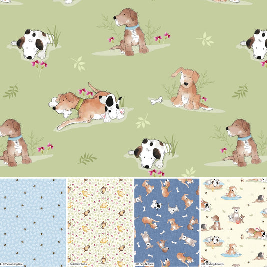 A Dog’s Life - Fat Quarter Bundle