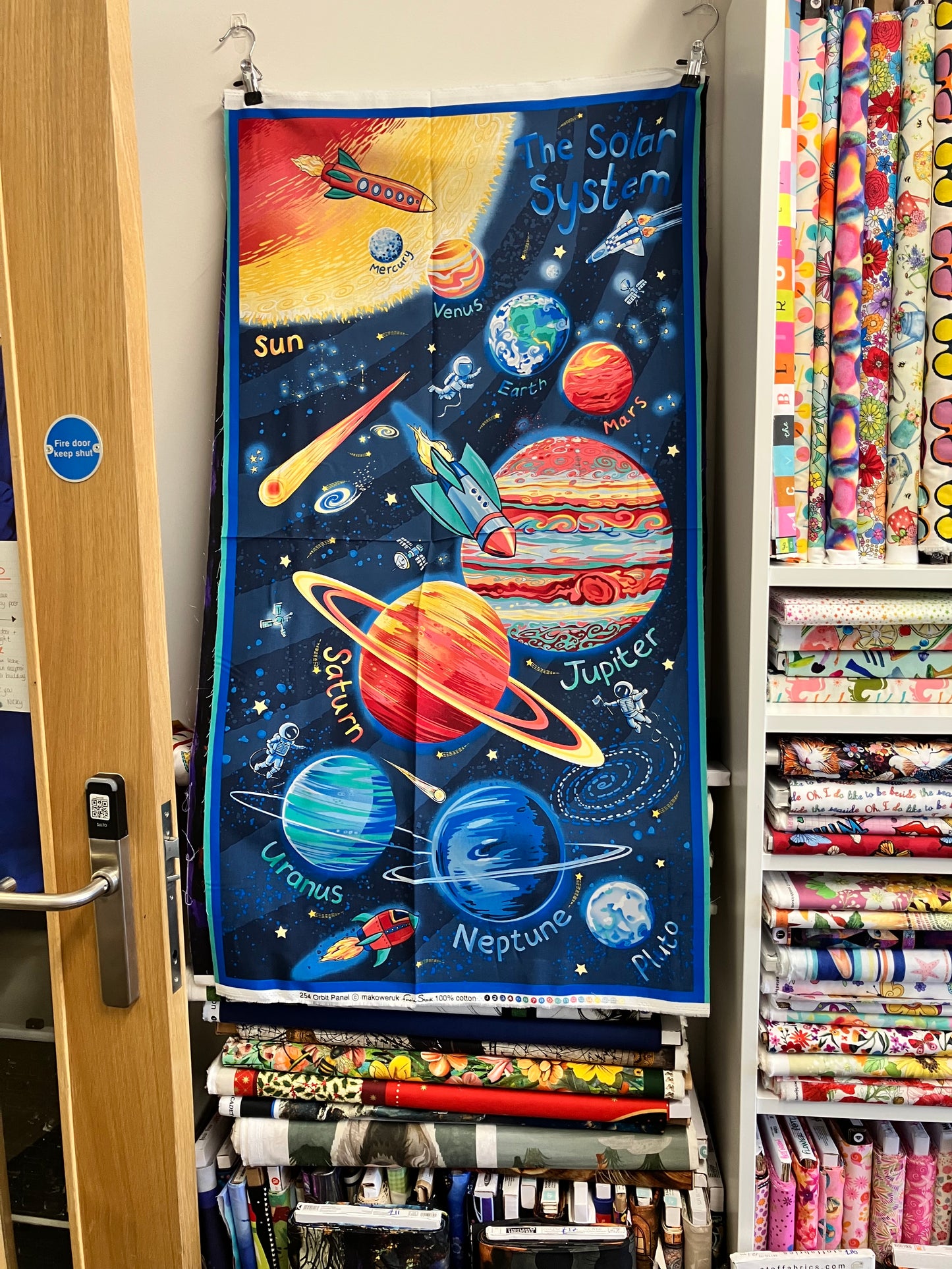 Orbit Solar System Cotton Panel