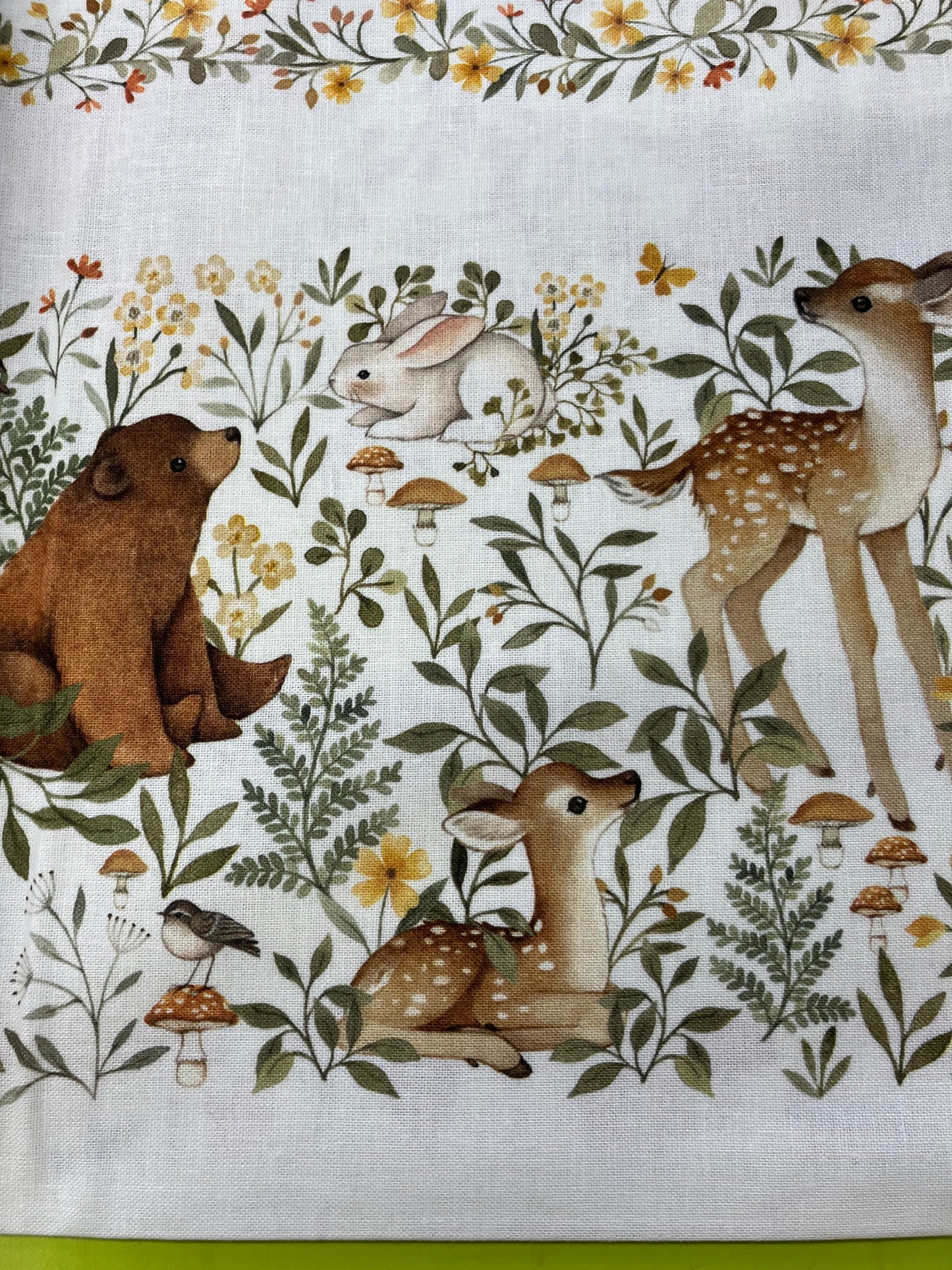 Woodland Friends Stripe