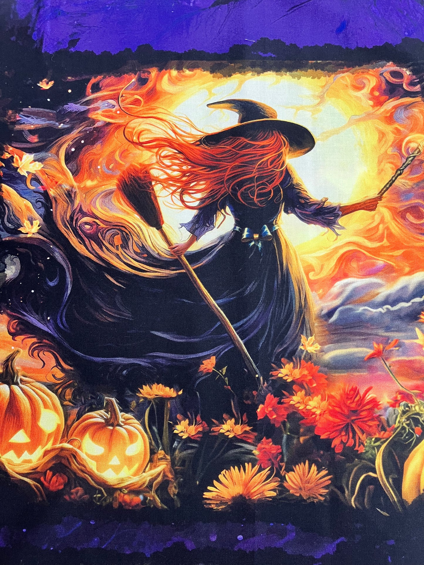 Moon Spell - Night - Cotton Panel