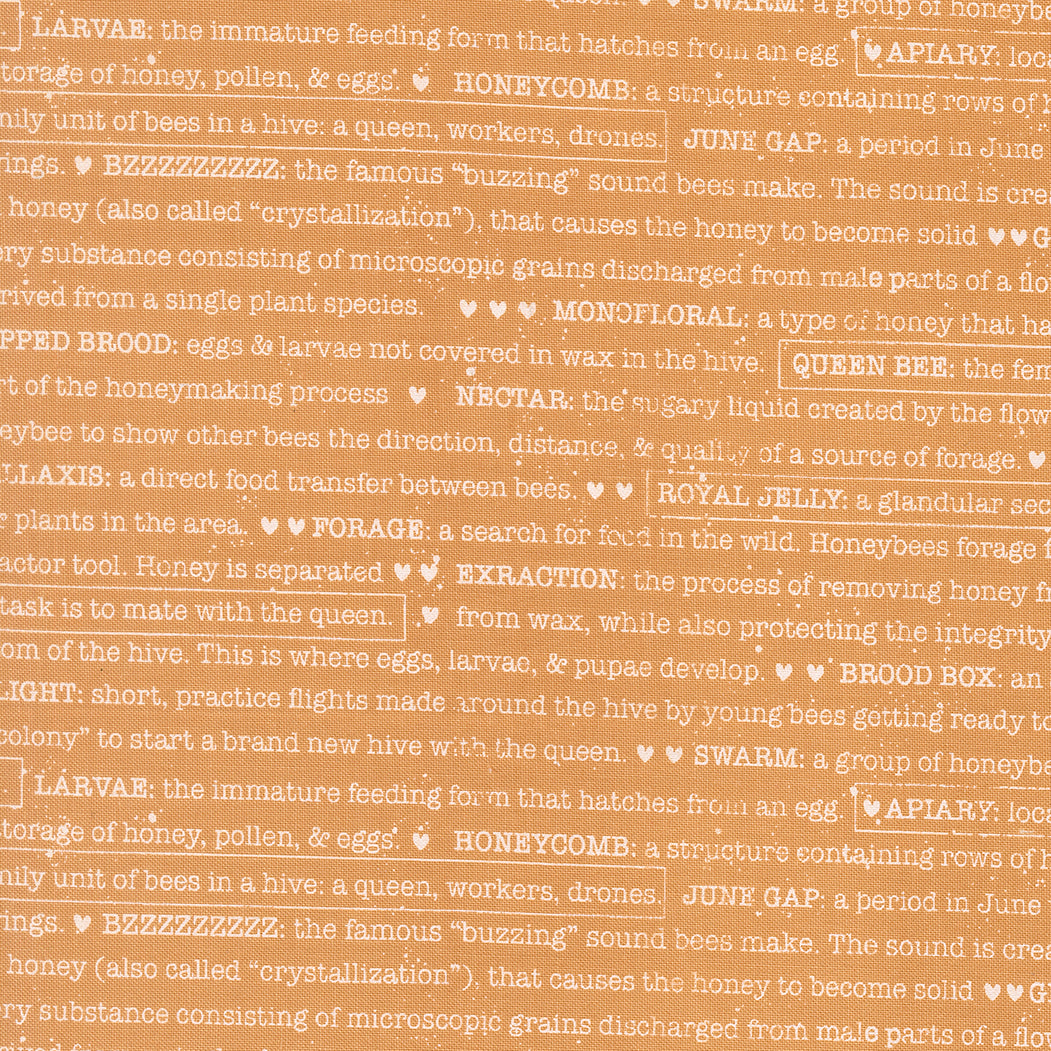 Wild Honey - Beekeeping Text - Yellow