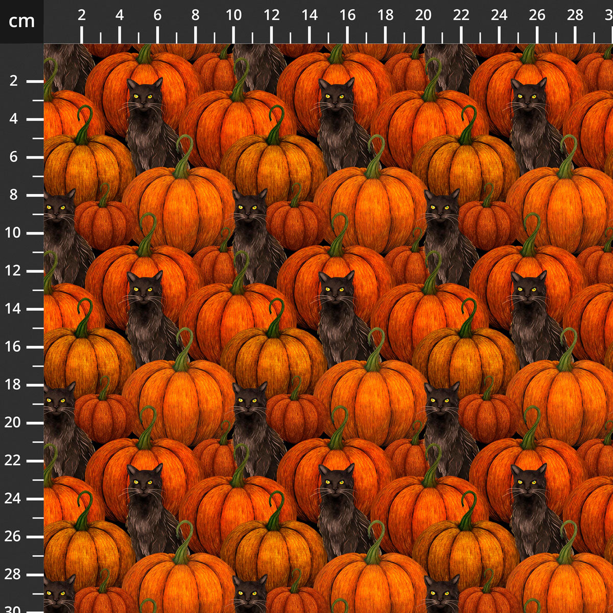 Harvest Haunt - Pumpkins and Bats