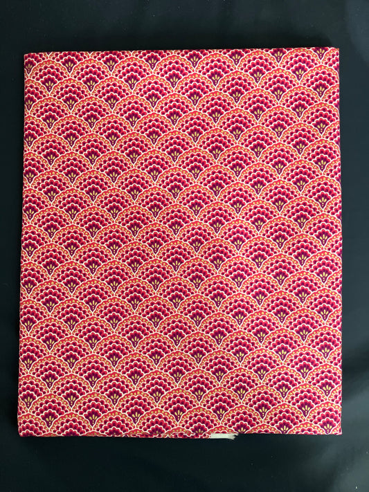 END OF BOLT - 1 metre - Luxe - Scallop - Pink
