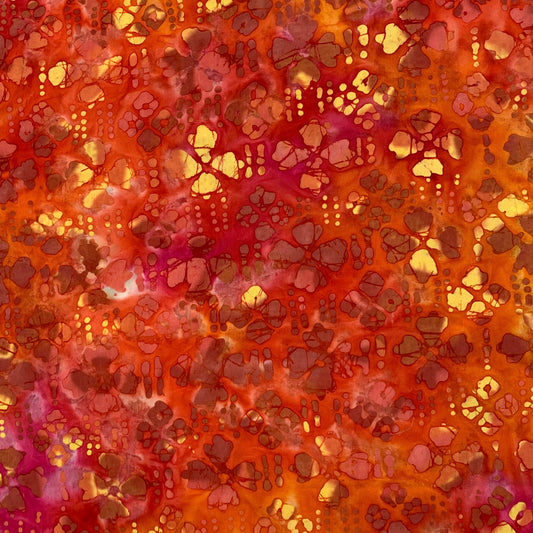 Molten Lava - Batik
