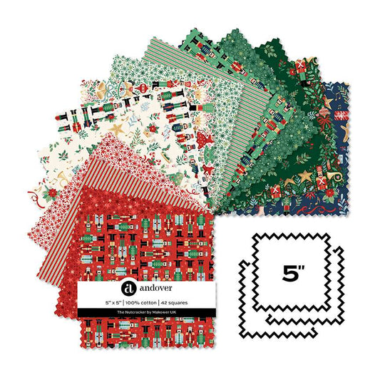 The Nutcracker  5" Squares Pack