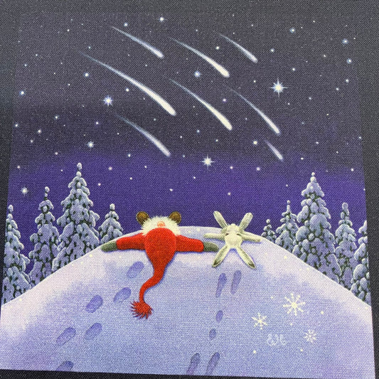 Tomten’s Forest Friends - 5” Squares Panel