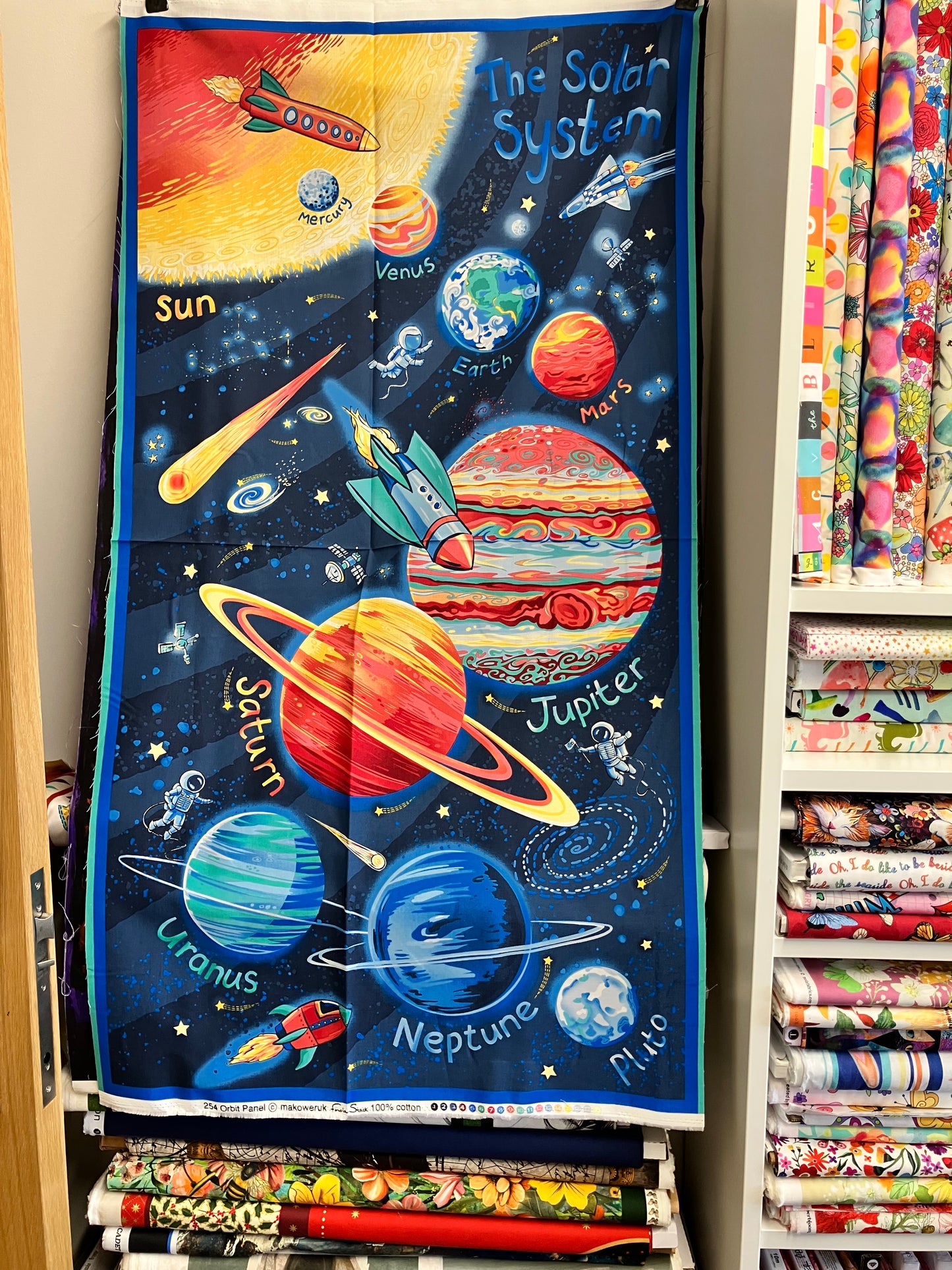 Orbit Solar System Cotton Panel