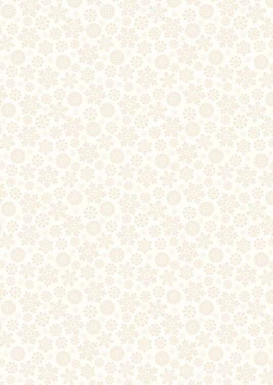 Tiny Tonals - Snowflakes - Cream on Cream