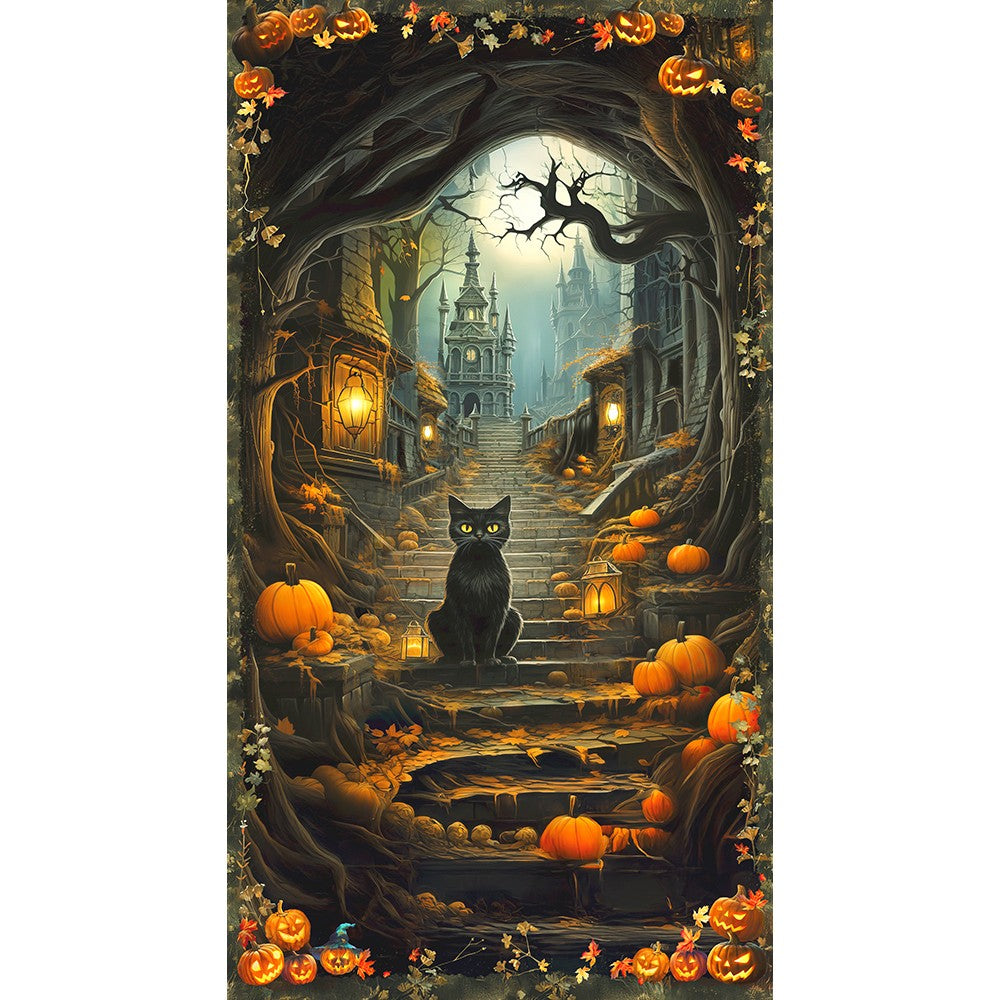 Moon Spell - Spooky - Cotton Panel