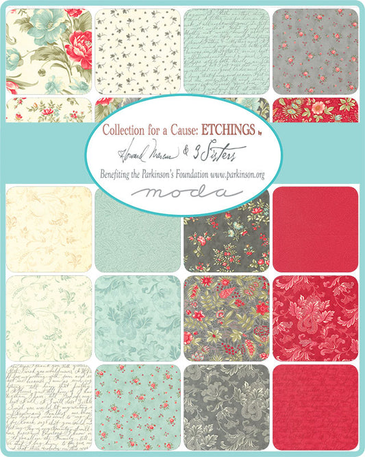 Moda Jelly Roll - Etchings