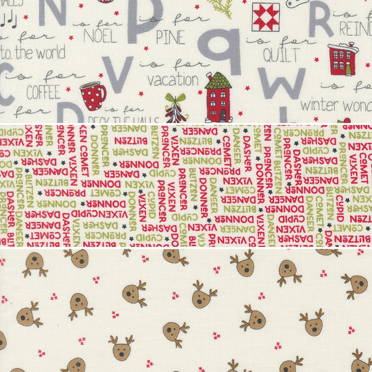 On Dasher Fat Quarter Bundles