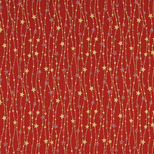 Streamers and Stars - Red