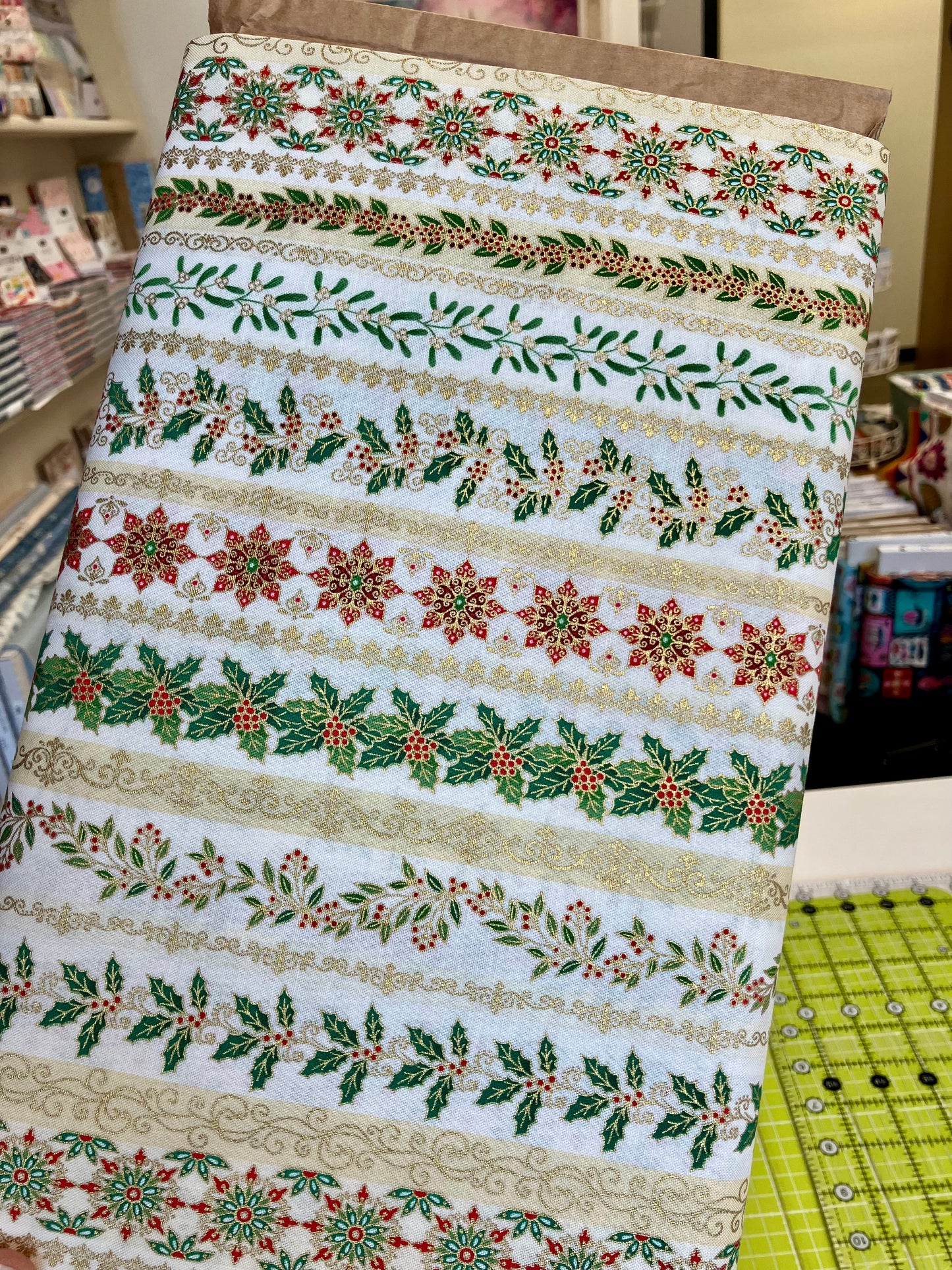 Adorn Garland Stripe Cream