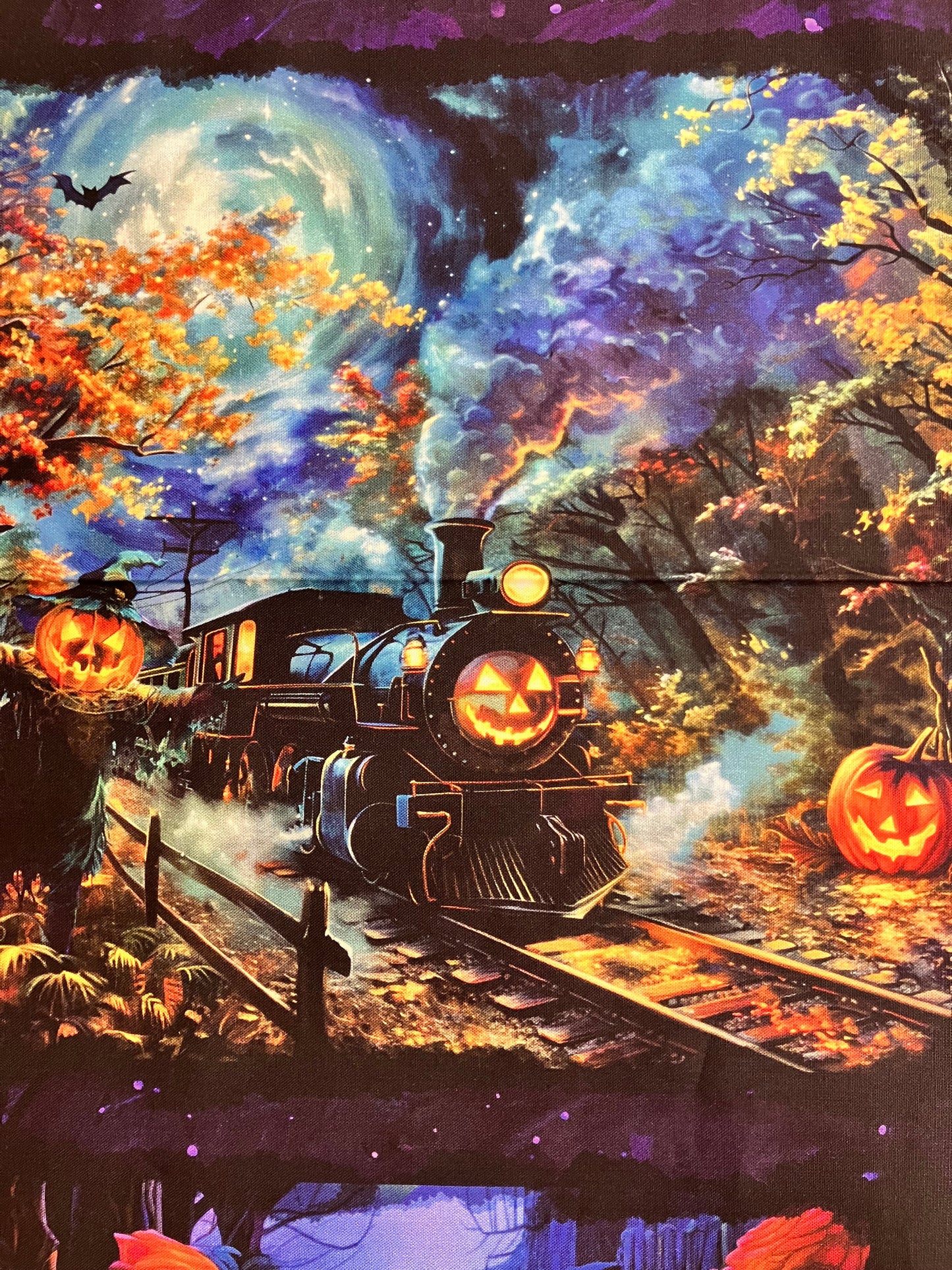 Moon Spell - Night - Cotton Panel