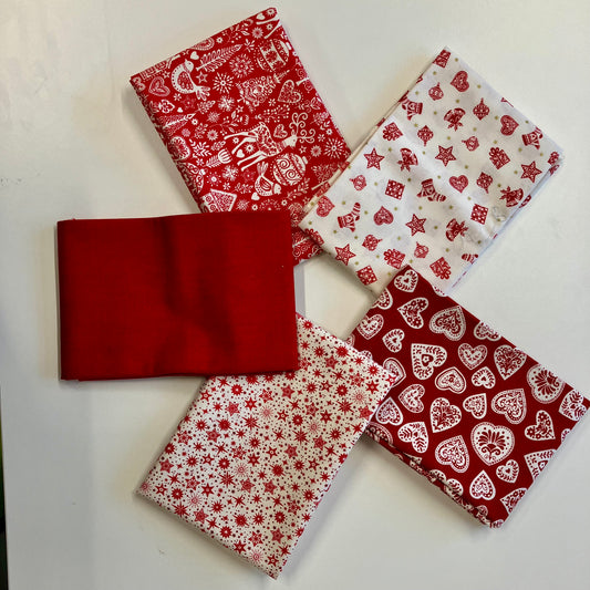Scandi Christmas Half Metre Bundle