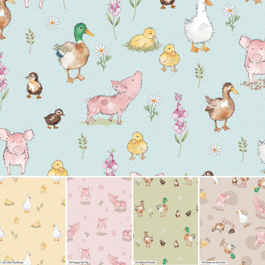 Farmyard - Fat Quarter Bundle