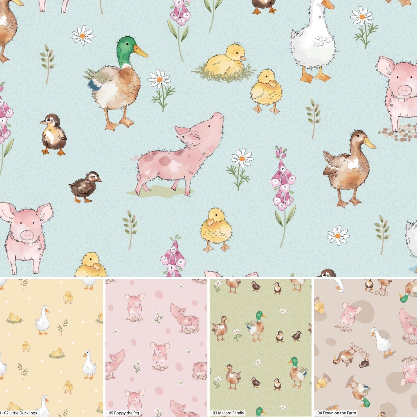 Farmyard - Fat Quarter Bundle