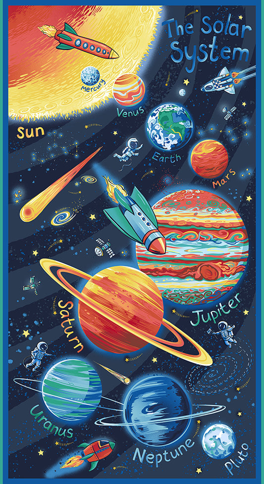 Orbit Solar System Cotton Panel