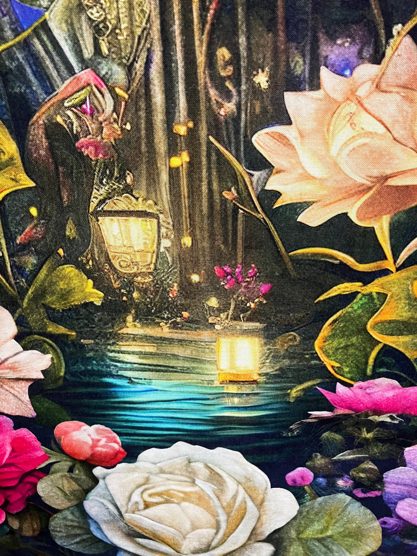 Night Garden Panel