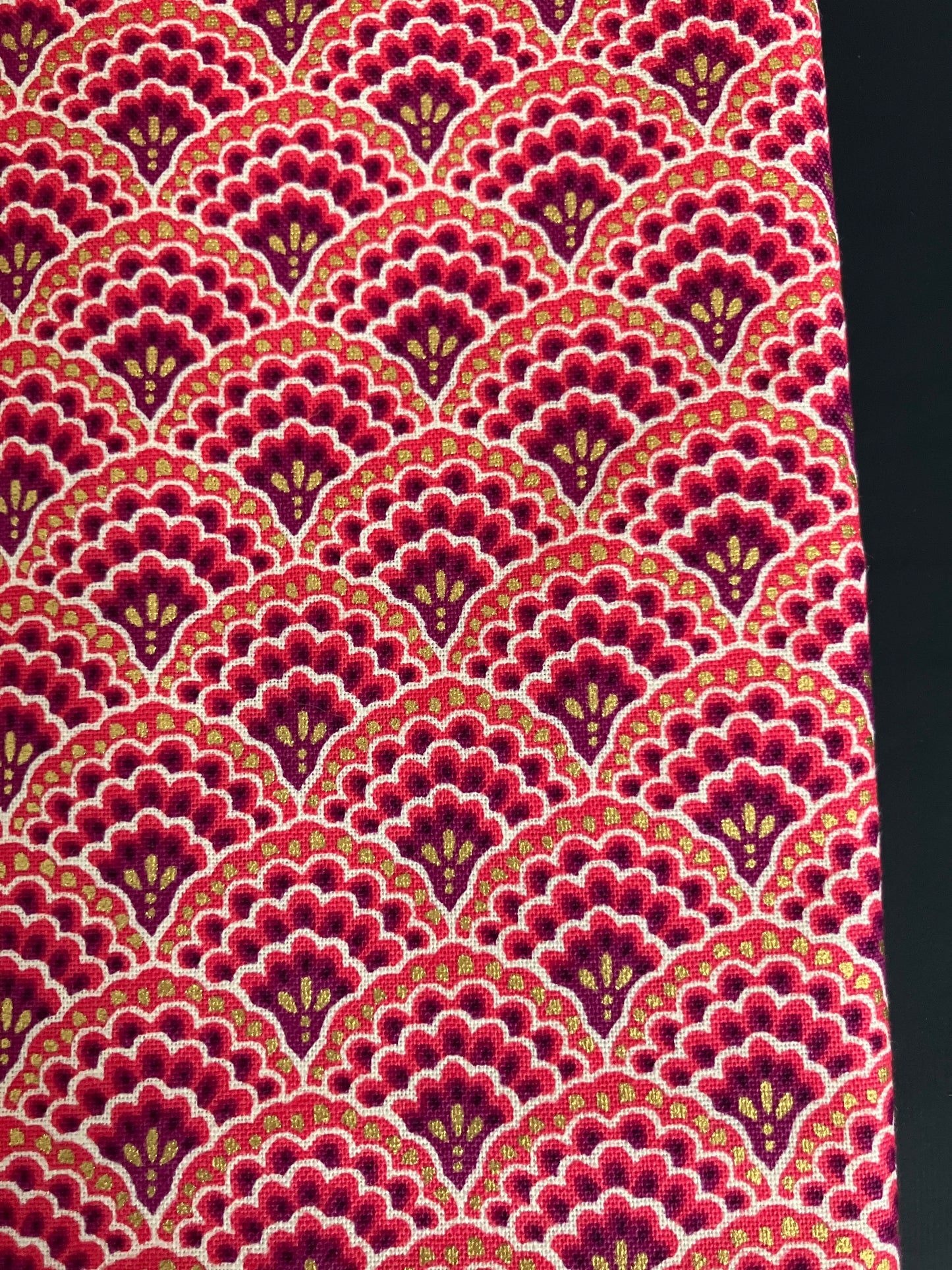 END OF BOLT - 1 metre - Luxe - Scallop - Pink