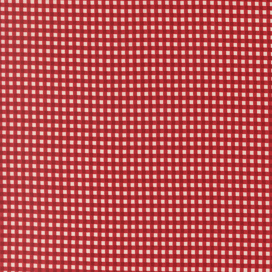 Tiny Red Gingham
