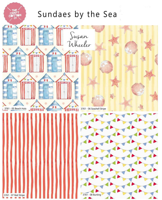 Sundaes By The Sea - Fat Quarter Bundle