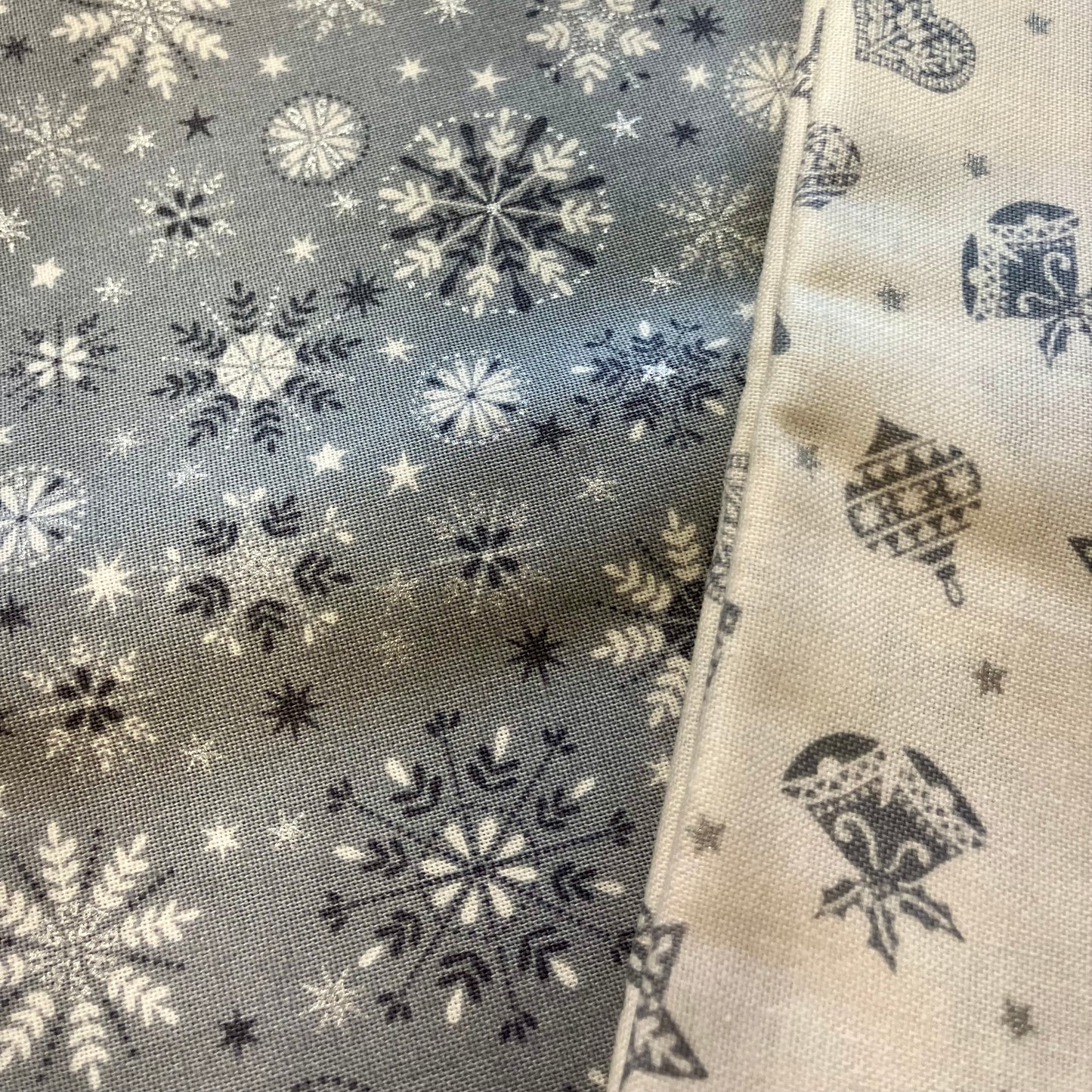Scandi Christmas Half Metre Bundle - Grey
