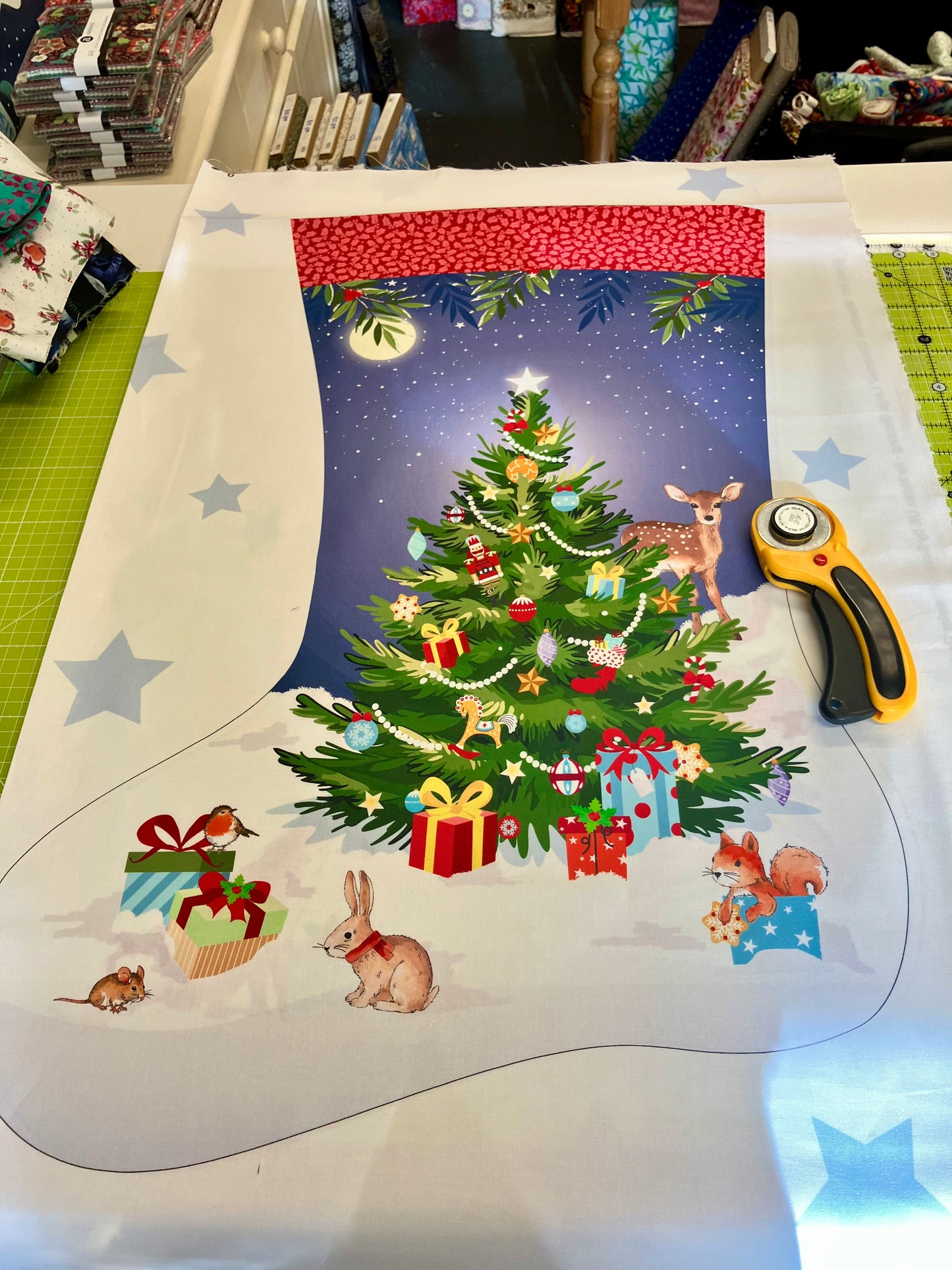 Woodland - Large Stocking