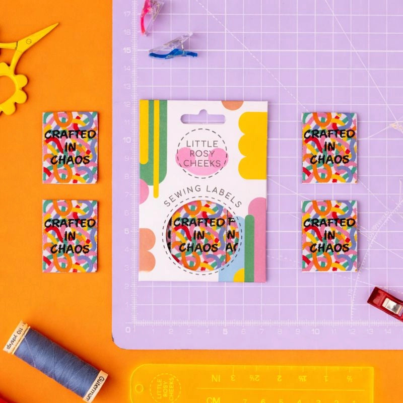 Woven Labels - Crafted In Chaos