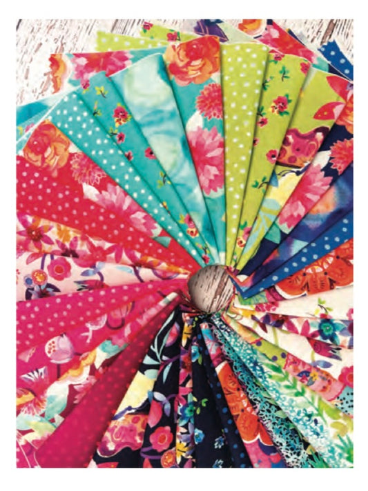 Moda Jelly Roll - Flower Patches