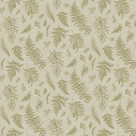 END OF BOLT - 154cm - Natural Elements - Green Ferns