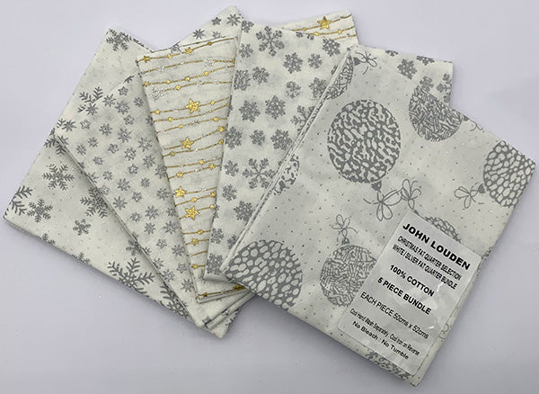 Christmas Fat Quarter Bundles - 10 different designs/colours