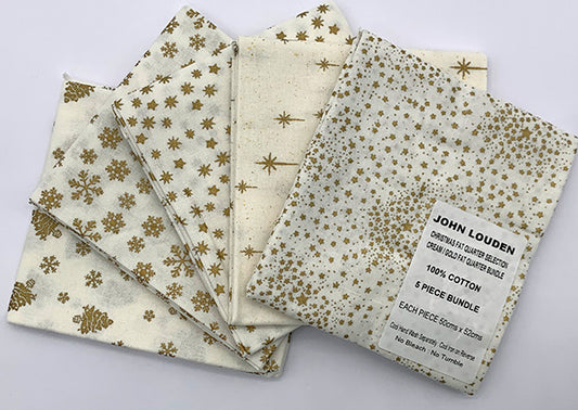 Christmas Fat Quarter Bundles - 10 different designs/colours