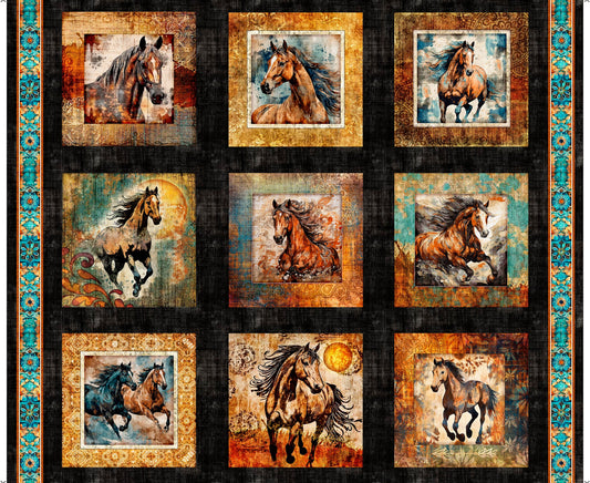 Born to Run - Cotton Panel